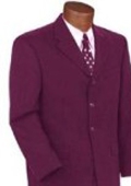 Wine colored suit
