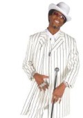 Pinstripe zoot suit