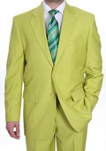 Lime green mens suit