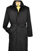 Black trench coat