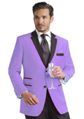 Lavender and white tuxedo