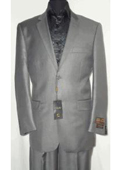 Silver gray suit