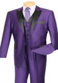 Royal purple tuxedo