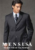 Pinstripe suits