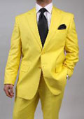 Mens yellow suit