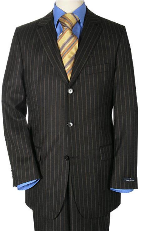 Black Pinstripe suit