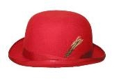 Red Derby Hats