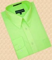 Lime green dress shirt