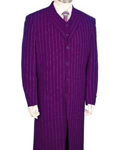Purple pinstripe suit, tuxedo jacket, suit jacket, purple blazer