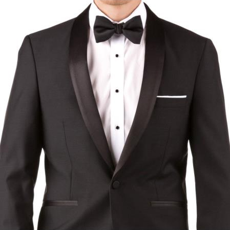 Buy Online Instead of Rental Slim Fit Groom & Groomsmen Wedding Suits & Wool Tuxedo Online + Black + Free Shirt & Tie 