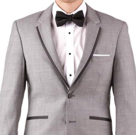 Call if not Text or Whatsup 3104300939 To Setup The Group - Call: 3104300939 Buy Online Instead of Rental Slim Fit Notch Lapel Groom & Groomsmen Wedding Suits & Tuxedo Online + Light Gray + Free Shirt & Tie 