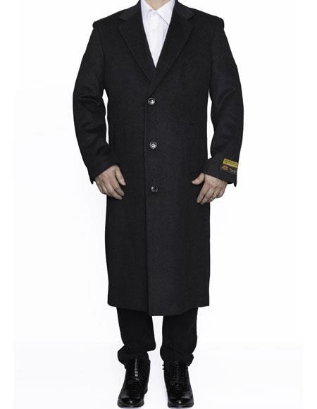 men's Big And Tall Trench Coat Raincoats wool Overcoat Topcoat 4XL 5XL 6XL Charcoal 