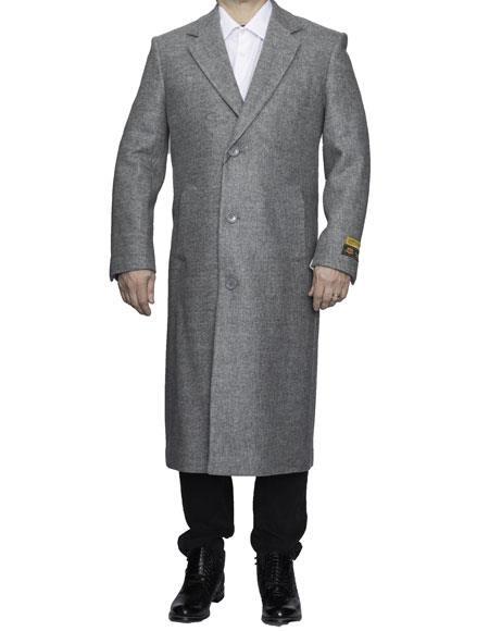 men's Big And Tall Trench Coat Raincoats wool Overcoat Topcoat 4XL 5XL 6XL Light Grey