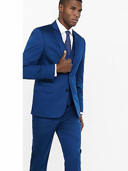  men's Indigo ~ Cobalt Blue Suit Separates Sale 