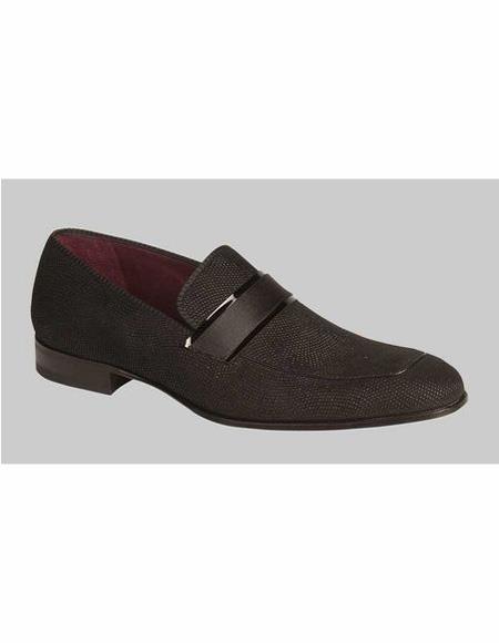 men's Leather Lining Loafer design Shoe