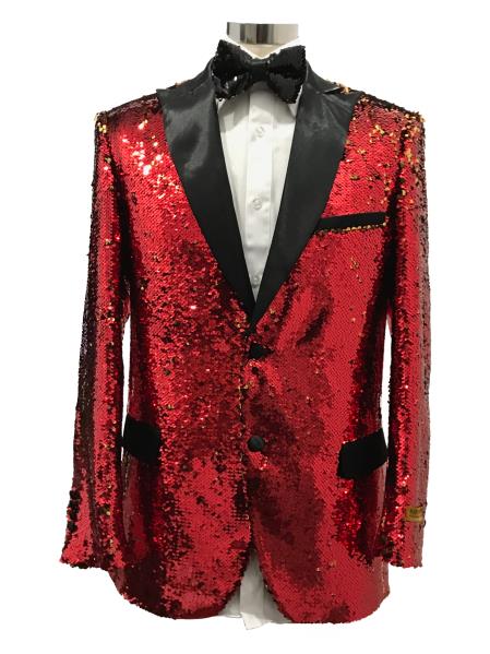 Mens Two Button Single Breasted Red Suit For Men Perfect For Prom