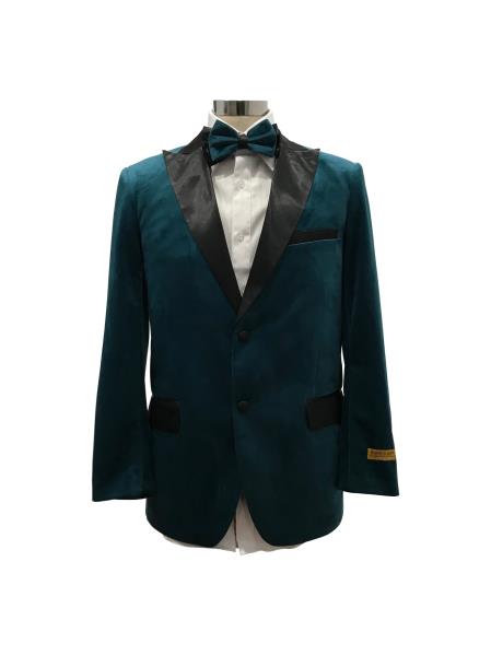 Mens Two Button Single Breasted Prussian Suit