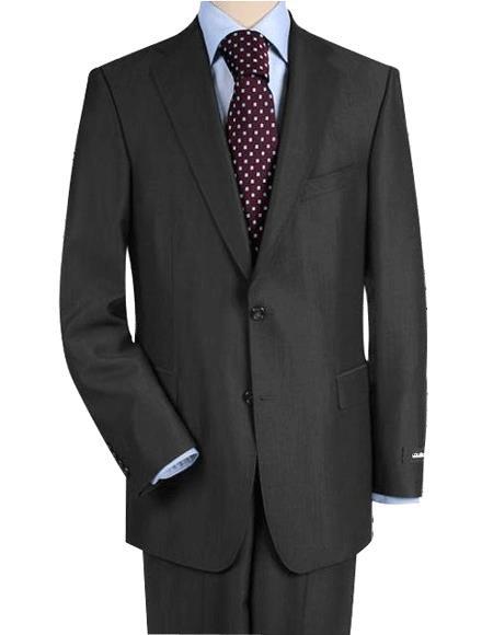 Mens Suits  Wool Clearance Sale Charcoal Gray