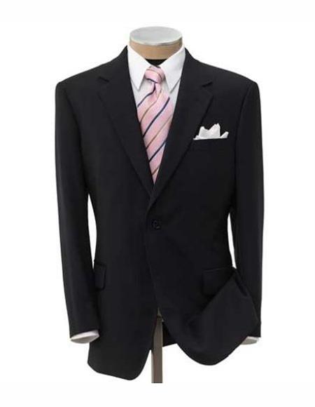 Mens Suits Clearance Sale Black Wool 