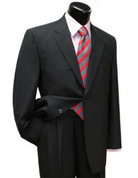 Mens Suits Clearance Sale Dark Grey Wool 
