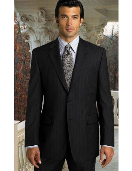Black Discounted Cheap Priced Mens Suits