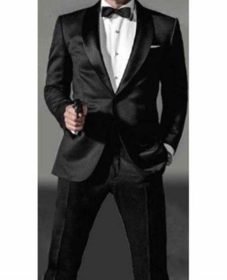 Product#J43914 James Bond Tuxedo Black