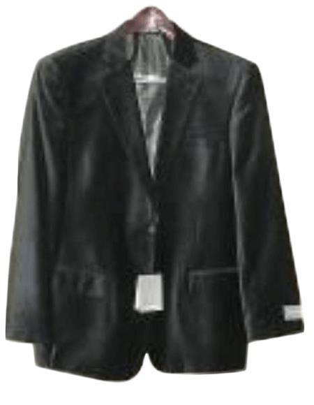 Black Luxurious, soft velvet Coat velour Blazer Jacket