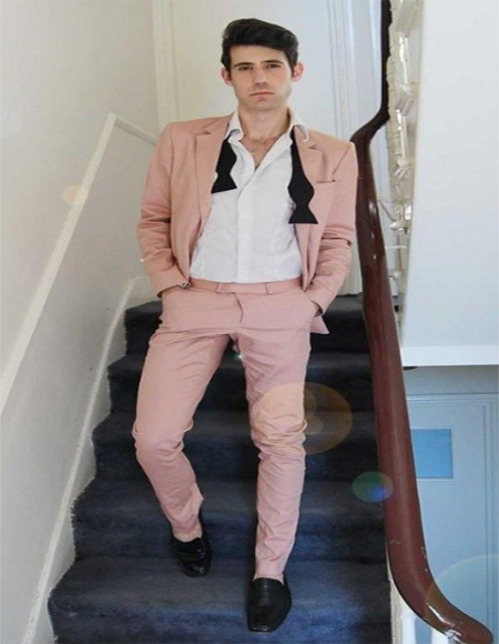 Mens Suit Perfect for Prom or Wedding Pink
