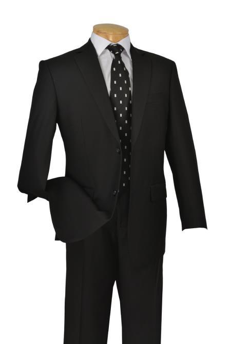 Big And Tall Suit Plus Size Mens Suits For Big Guys Black