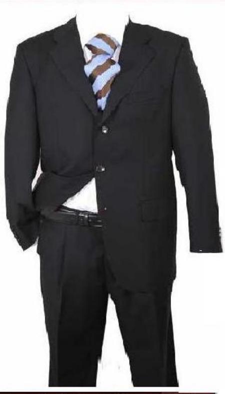 Mens Stunning Black Suit for Funeral