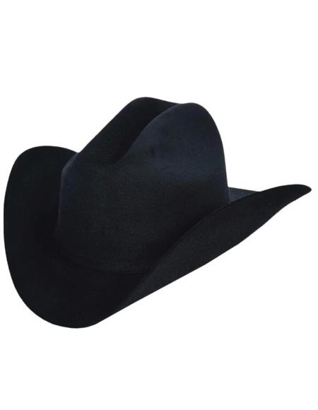BEAVER FELT Castor (made from felted beaver fur) Los Altos Hats-Valentin Style Cowboy Hat 10x Available Los Altos Hats