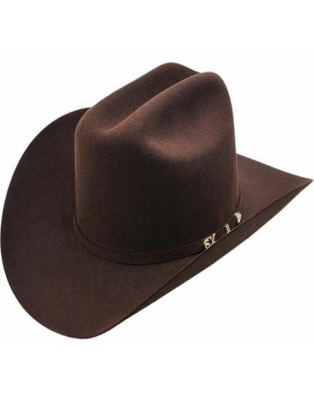 Serratelli 6X Amapola Chocolate 4'' Brim Western Cowboy Hat all sizes