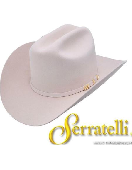 Serratelli 6X Amapola Buckskin 3 1/2'' Brim Western Cowboy Hat all sizes