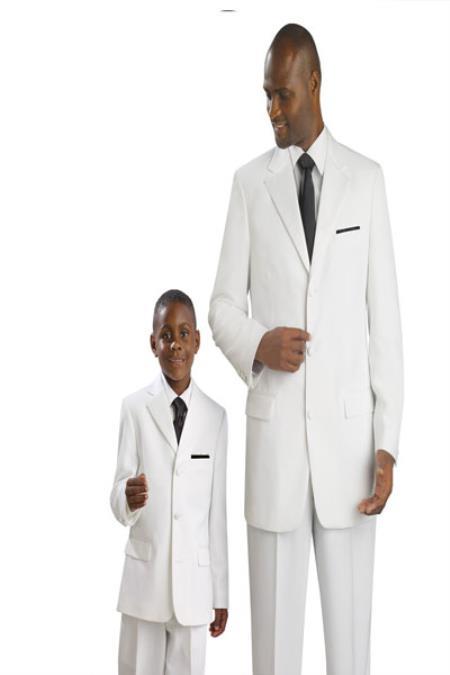 Suit For Teenager White
