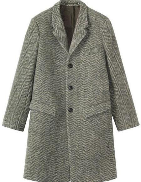 1930s Overcoat  - Mens 1930s Overcoat - Wool