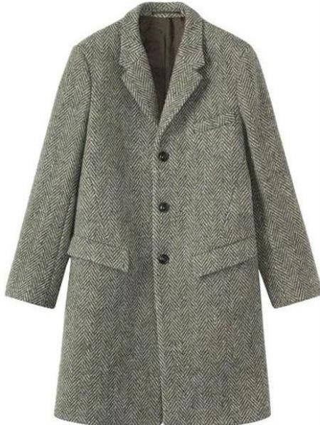 1930s Overcoat - Mens 1930s Overcoat - Wool
