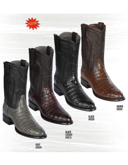 Los Altos Boots Caiman Belly Boots are classic and 100% handcrafted - Alligator - Cowboy Boot