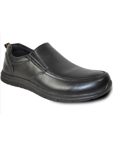 Men's Wide Width Dress Shoe Black