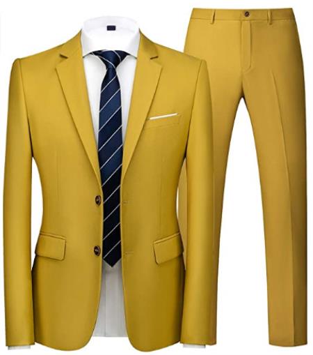 Men's Gold Suit