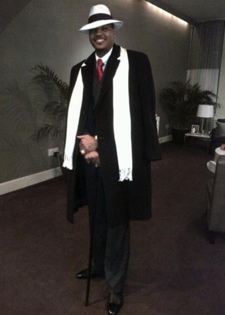 Harlem Nights Costumes - Suit + Hat + Shirt and Tie
