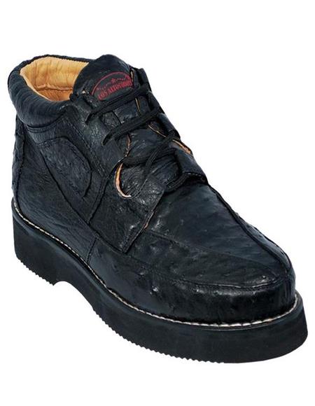 Zapatos para Hombre de Piel de Avestruz Completa Original de Calidad Premium