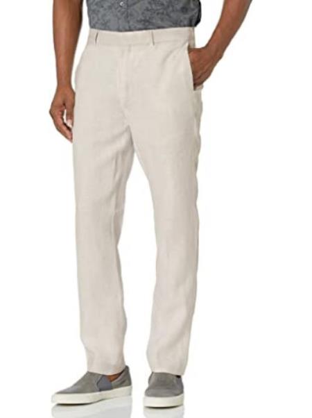 Linen Slacks - Mens Linen Summer Pants