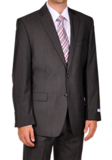 Mens Country Wedding Suits - Mens Country Wedding Attire - Grey - Wool