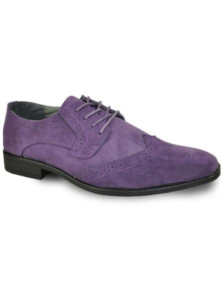 Mens Dress Shoes Purple Shoe