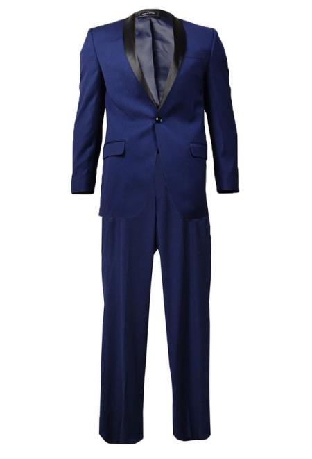 Cobalt Blue Tuxedo Suit