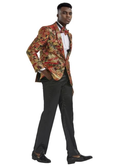 Mens Big and Tall Blazer - Big and Tall Red Sport Coat