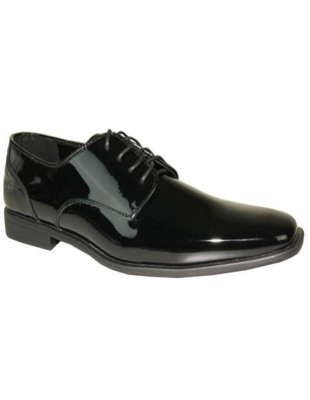Men's Black Vangelo Tuxedo Shoes