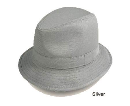 1930s Mens Hats For Sale - 1930s Fedora Silver - Wool