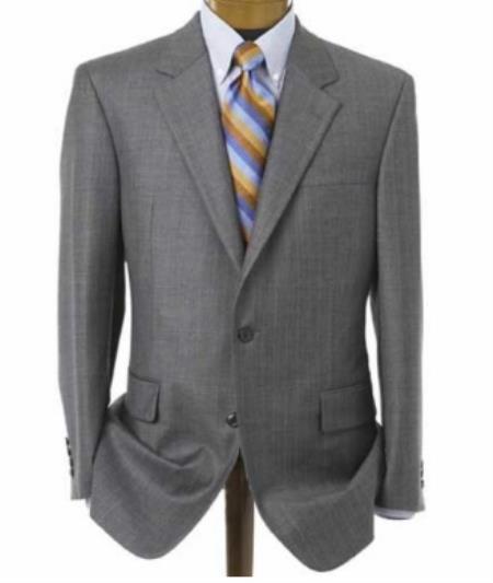 48 Short Suit - Mens Gray Suits 48s