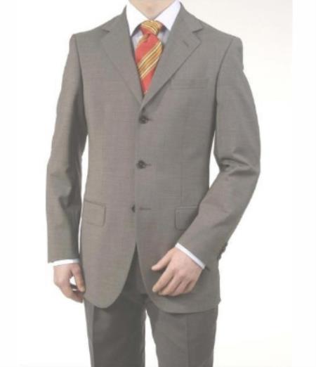 48 Short Suit - Mens Medium Gray Light Suits 48s